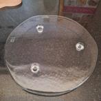 Taart plateau, glas, Huis en Inrichting, Keuken | Servies, Ophalen of Verzenden, Overige stijlen, Glas, Schaal of Schalen