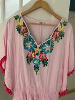 ROZE FLORAL ZOMER KAFTAN, MAAT: S/M, Ophalen of Verzenden, Zo goed als nieuw, Maat 36 (S), Roze