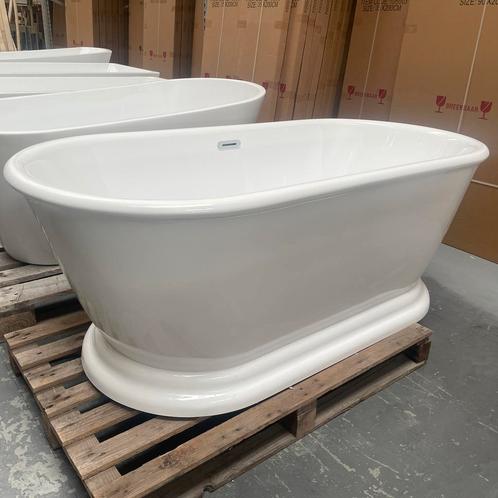 Badkuip vrijstaand ligbad bad met overloop 165x75x60 nr74, Huis en Inrichting, Woonaccessoires | Overige, Nieuw, Ophalen of Verzenden