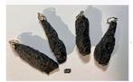 Tektiet: Nog 3 x Tektiet, mineraal, 3,5 tot 4 cm, pr.p.stuk, Verzamelen, Mineralen en Fossielen, Ophalen of Verzenden