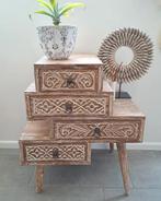 Ladekastje Bali, Huis en Inrichting, Kasten | Ladekasten, Ophalen, Teakhout, 50 tot 100 cm, 3 of 4 laden