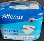 Attends  wegwerp broekjes  in verpakking  Pull Ons 6 L, Ophalen of Verzenden, Nieuw