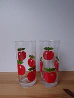 vintage retro appel gulf glazen, Ophalen of Verzenden, Huis en Inrichting