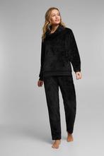 Nieuw ESPRIT zachte pluche huispak zwart maat 38 / 40, Kleding | Dames, Ophalen of Verzenden, Nieuw, Maat 38/40 (M), Zwart