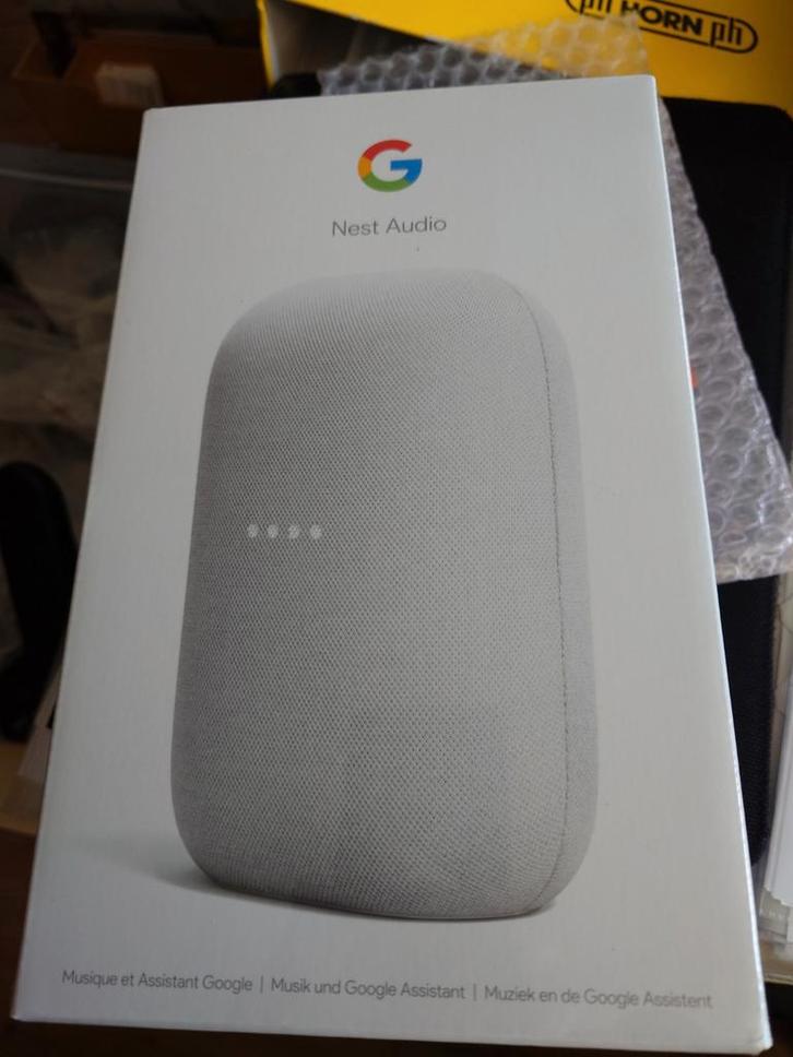 Google Nest Audio Slimme Speaker nieuw in verpakking, Audio, Tv en Foto, Luidsprekers, Nieuw, Overige typen, Minder dan 60 watt