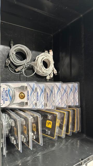 21x USB 2.0 verlengkabel (5 meter) beschikbaar voor biedingen