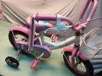 Mooi kinderfietsje 12inch met zijwieltjes terugtraprem, Ophalen, Zo goed als nieuw, Minder dan 16 inch, Zijwieltjes