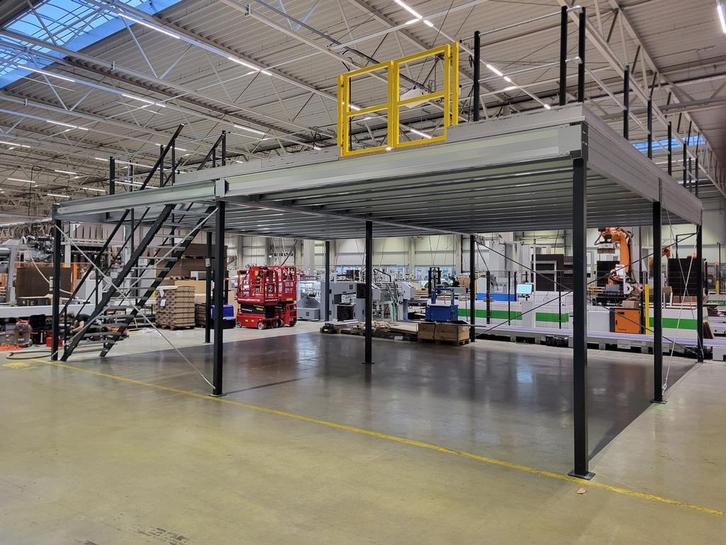 Entresolvloeren,nergens goedkoper Binnen 1 uur een offerte, Zakelijke goederen, Kantoor en Winkelinrichting | Magazijn, Stelling en Opslag