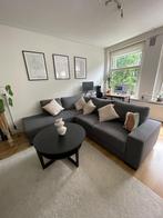 Moderne hoekbank in topstaat – 260x200 cm – Donkergrijs, Ophalen, 250 tot 300 cm, Gebruikt, 125 tot 150 cm