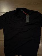 Zwart Denti Heren Polo Shirt - Nieuw met kaartje, Ophalen of Verzenden, Nieuw, Overige maten, Zwart