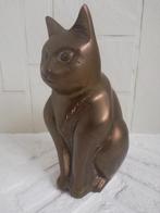 Vintage bronzen kat., Ophalen of Verzenden