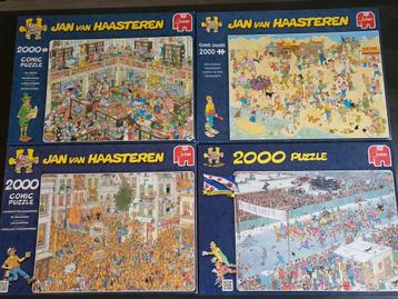 9 jan van haasteren puzzels van 2000 stukjes beschikbaar voor biedingen