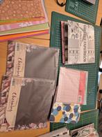 Hobbymaterialen Mix, Hobby en Vrije tijd, Scrapbooking, Ophalen, Gebruikt, Papier of Karton, Overige merken