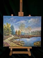 Heidelandschap, Antiek en Kunst, Kunst | Schilderijen | Klassiek, Ophalen of Verzenden