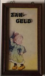 Sarah Kay lijstje spaarpot vintage, Verzamelen, Spaarpotten, Ophalen of Verzenden, Zo goed als nieuw, Overige materialen, Overige thema's