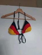 Hunkemöller triangle bikinitop rood geel zwart maat S, Zwart, Nieuw, Ophalen of Verzenden, Bikini