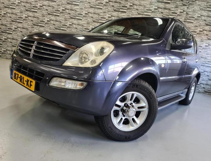 Ssangyong Rexton RX 230 *Nieuwe APK*Leder*, Auto's, SsangYong, Bedrijf, Te koop, Rexton, 4x4, ABS, Airbags, Airconditioning, Alarm