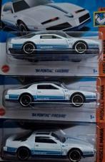 '84 Pontiac Firebird 3x Hotwheels, Nieuw, Ophalen of Verzenden, Auto, Pontiac Firebird 1984