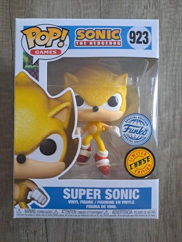 Nieuw Super Sonic CHASE Funko Pop