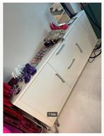 Wit dressoir 190cm lang, Huis en Inrichting, Kasten | Dressoirs, Ophalen, Gebruikt, 25 tot 50 cm, 150 tot 200 cm
