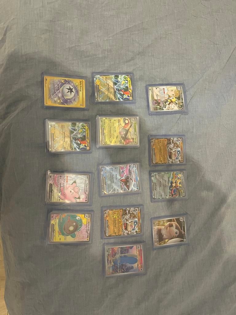 Pokémon Full Art EX kaarten, Hobby en Vrije tijd, Verzamelkaartspellen | Pokémon, Ophalen of Verzenden, Gebruikt, Meerdere kaarten