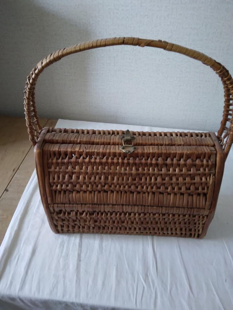 Rieten tas, Ophalen of Verzenden