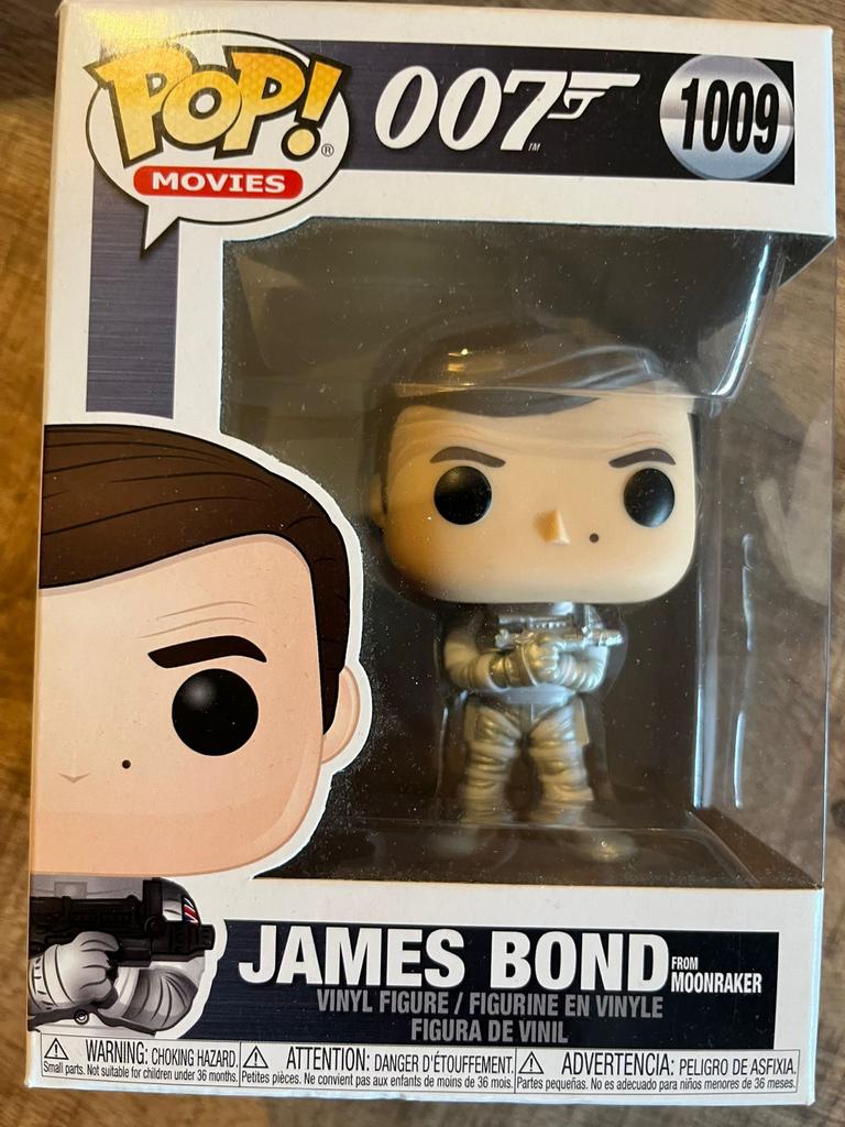 Funko Pop! 007 James Bond #1009 From Moonraker Nieuw, Ophalen of Verzenden, Nieuw