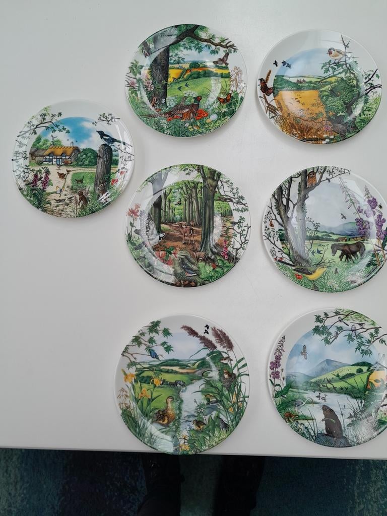 Wedgwood bordjes, Ophalen of Verzenden