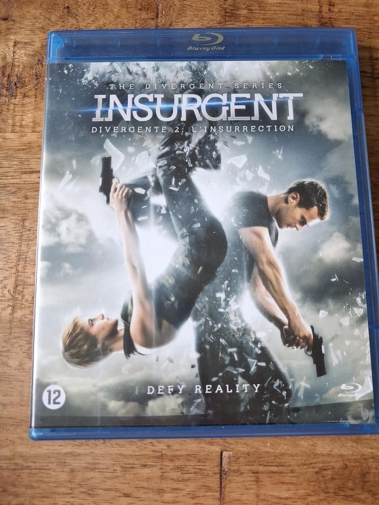 The Divergent Series: Insurgent Blu-ray, Cd's en Dvd's, Blu-ray, Ophalen of Verzenden, Zo goed als nieuw