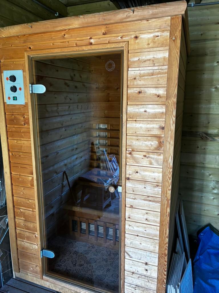 Infrarood sauna 2 persoons, Sport en Fitness, Sauna, Ophalen of Verzenden, Zo goed als nieuw