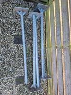 Gegalvaniseerde Stalen Staanders. Hek, poort, carport, Ophalen, Nieuw, 250 mm of meer