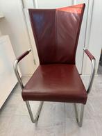 HVS stoelen 4 stuks, Huis en Inrichting, Stoelen, Ophalen, Gebruikt, Leer, Vier