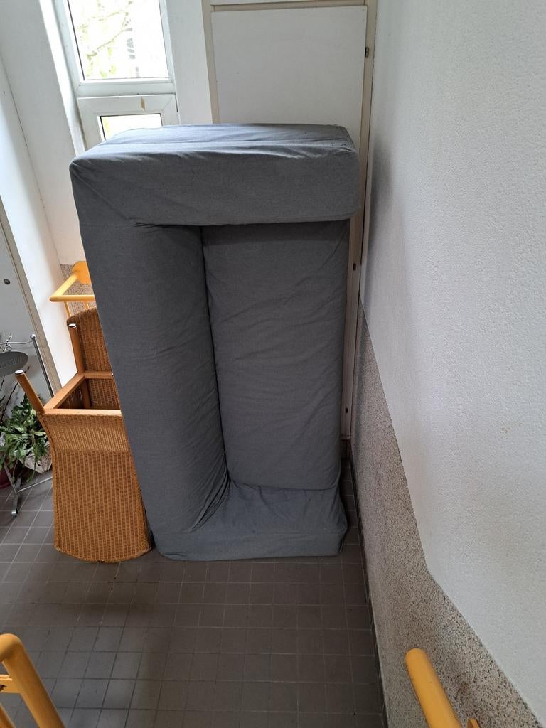 Tweepersoons bankje ikea, Tweepersoons, 75 tot 100 cm, Ophalen of Verzenden, Zo goed als nieuw