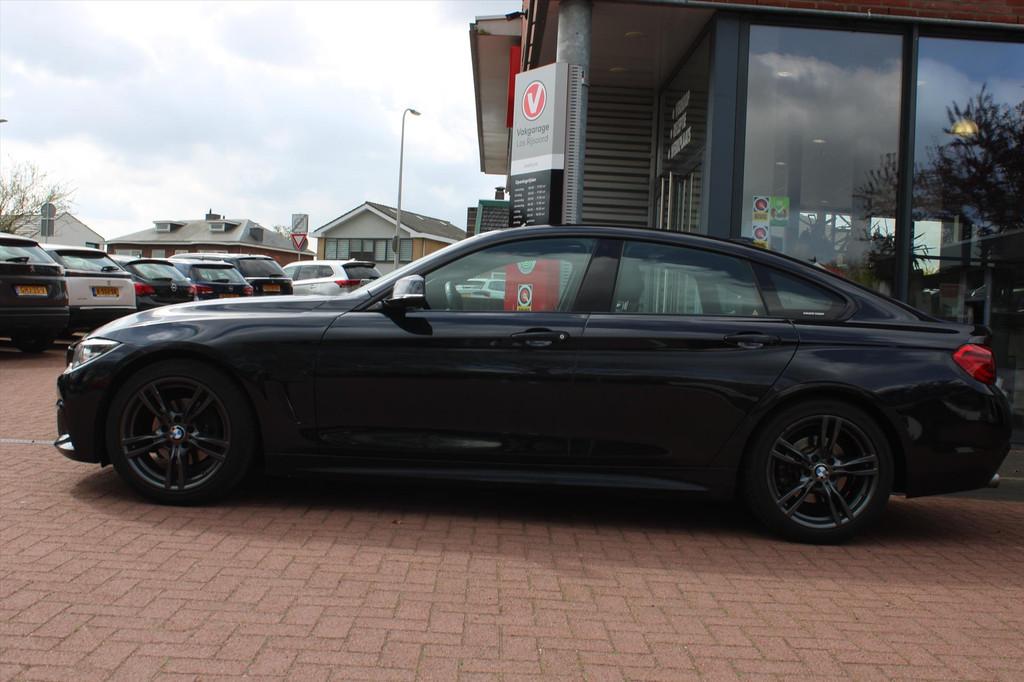 BMW 4-Serie Gran Coupé (f36) 418i Aut. *High Executive* | C, Auto's, Automaat, Gebruikt, Zwart, Bedrijf
