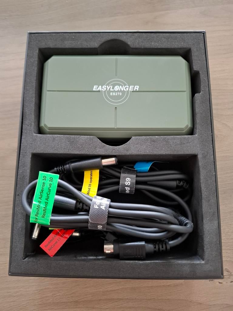 EASYLONGER CPAP powerbank ES270, Ophalen of Verzenden, Nieuw, Overige merken