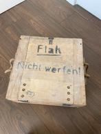 Houten kist voor flak munitie of ontstekers, Verzamelen, Militaria | Tweede Wereldoorlog, Ophalen of Verzenden, Nederland, Kist of Geocache