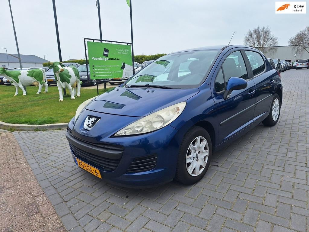 Peugeot 207 1.4 VTi X-Line / Nette auto / APK april 2027, Voorwielaandrijving, Gebruikt, Blauw, Origineel Nederlands