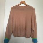 Essentiel Antwerp trui roze met fluo details maat M, Verzenden, Zo goed als nieuw, Maat 38/40 (M), Roze