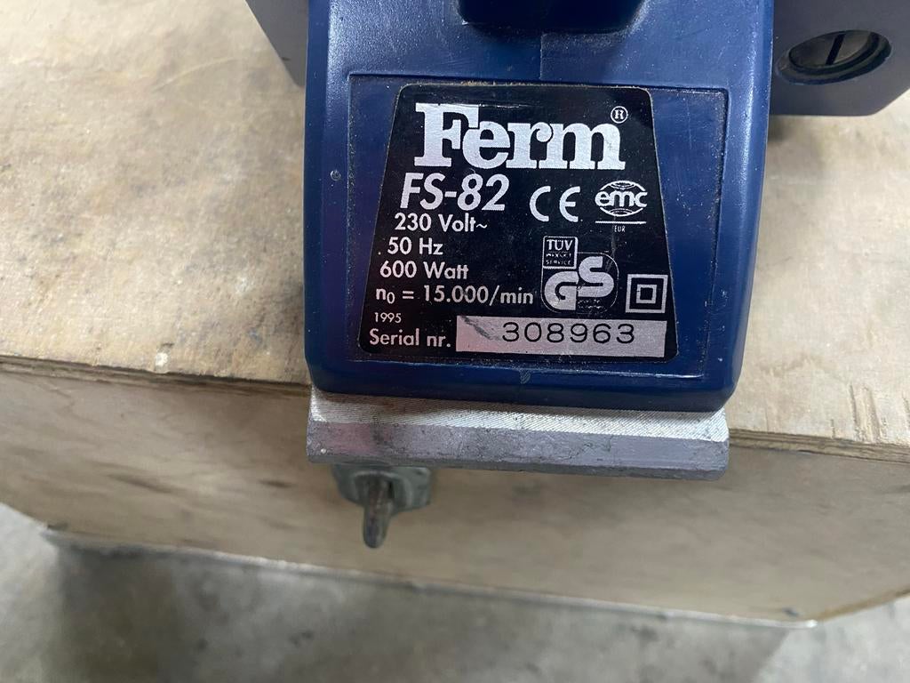 Ferm FS-82 Elektrische Schaafmachine - 600W, Ophalen, Gebruikt, Elektrisch