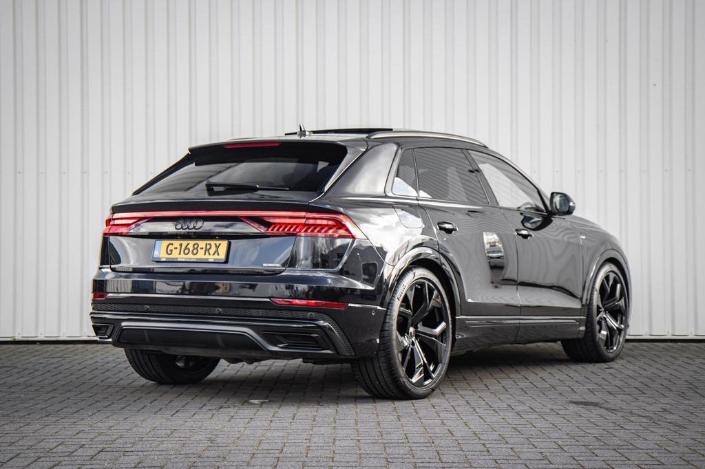 Audi Q8 55 TFSI 340pk quattro Pro Line Plus | B&O Soundsyste, Auto's, Audi, Automaat, 12 maanden, Gebruikt, 2995 cc