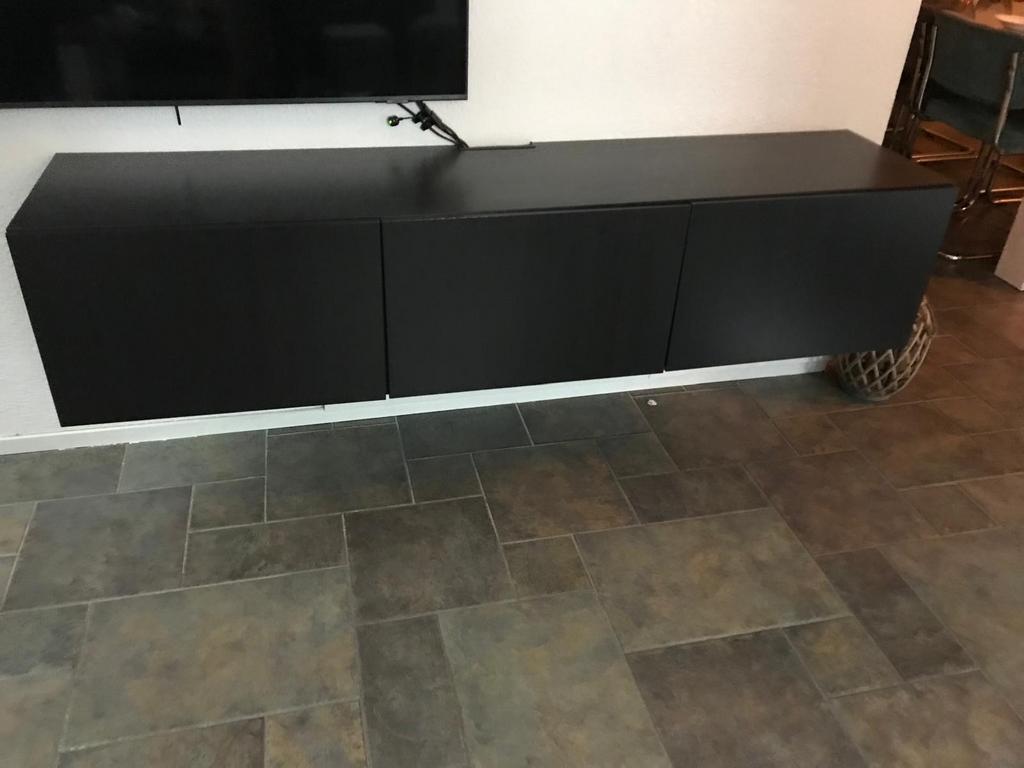 Ikea Besta tv meubel, Overige materialen, 150 tot 200 cm, Ophalen of Verzenden, Zo goed als nieuw