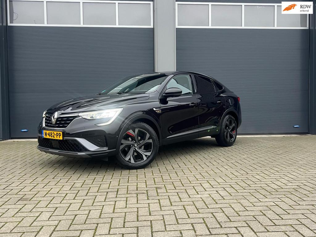 Renault Arkana 1.3 TCe 140 | RS-Line | Leer | BTW auto, Arkana, Gebruikt, 4 cilinders, Zwart