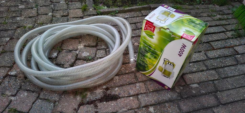 Dompelpomp met afvoerslang, Tuin en Terras, Waterpompen, Ophalen