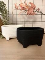 Countryfield ovalen bloempotjes, Huis en Inrichting, Gebruikt, Overige kleuren, Aardewerk of Porselein, Ophalen of Verzenden