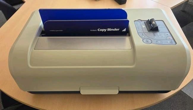 PLANAX Copy Binder Bindmachine - Professioneel en Gebruikt, Werkplek, Ophalen, Gebruikt, Automaat