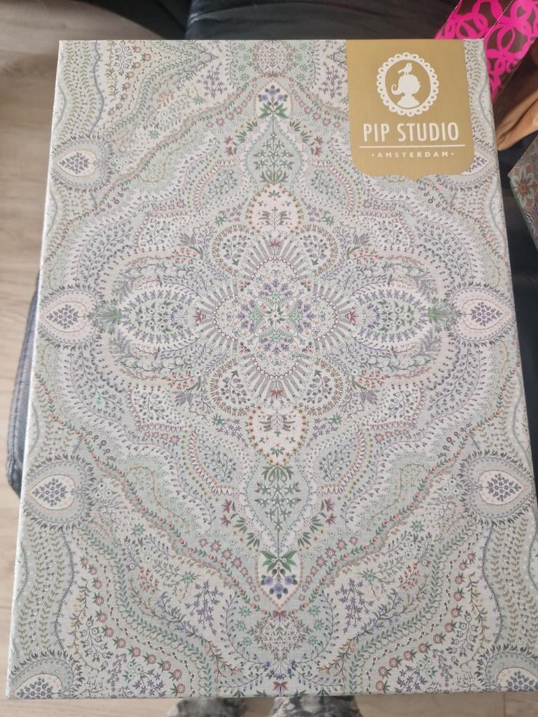 PIP Studio dekbedovertrek Alfombra 140x200/220 cm nieuw, Eenpersoons, Blauw, Dekbedovertrek, Nieuw