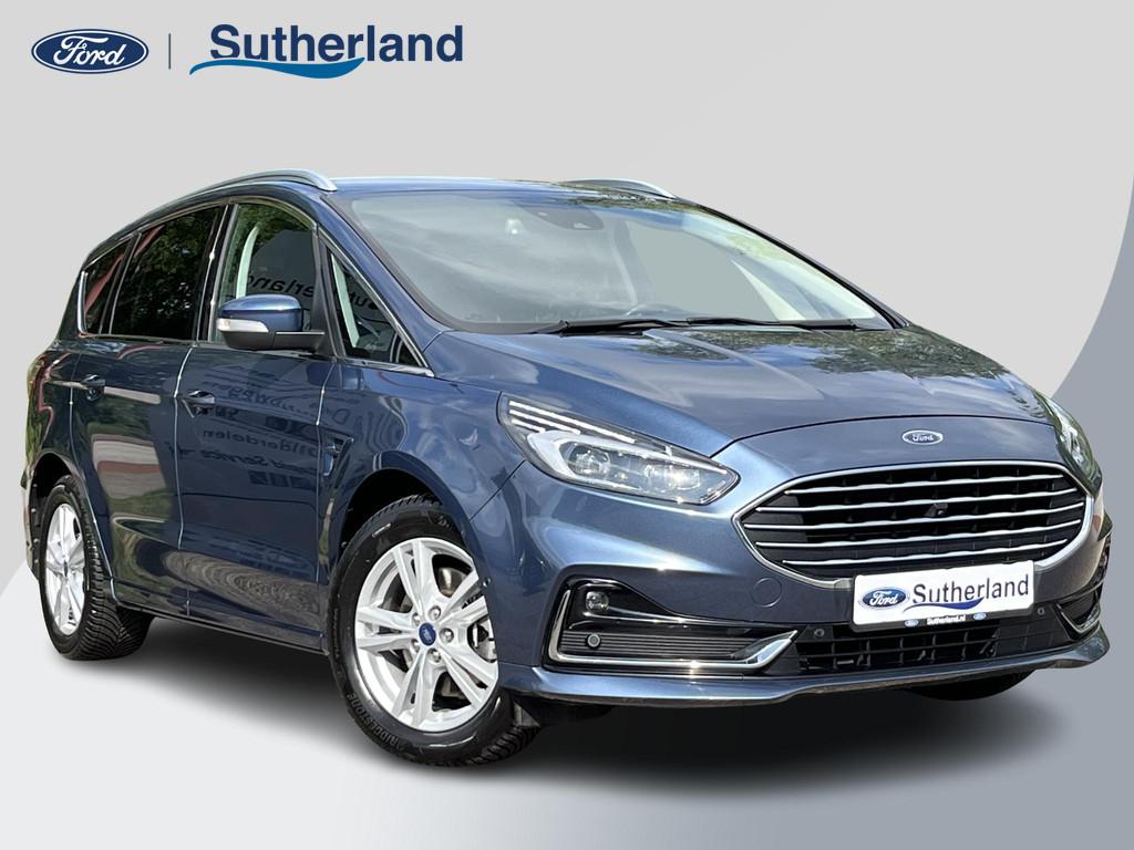 Ford S-Max 2.5 FHEV Titanium 190pk | 7 Persoons | Winterpack, Auto's, Gebruikt, Euro 6, Blauw, 7 stoelen
