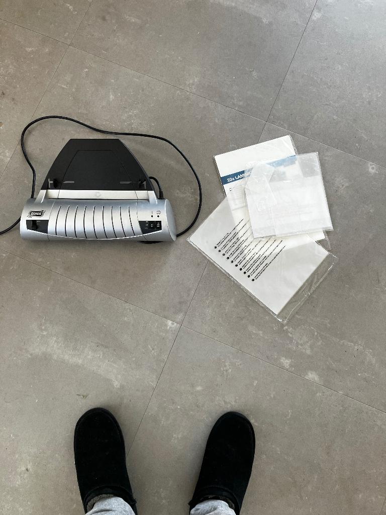Lamineer apparaat, Ophalen, Gebruikt