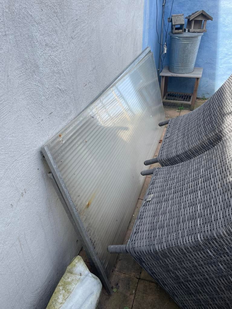 Kunststof dakplaten - Ideaal voor overkapping of schuur, Kunststof, Gebruikt, Overige kleuren, Minder dan 5 m²