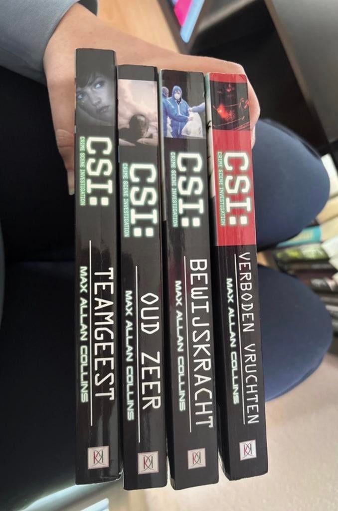 CSI Boeken - Max Allan Collins - 4 stuks, Ophalen of Verzenden, Zo goed als nieuw, Tv-bewerking